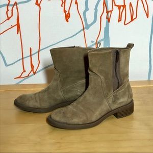 Nine West nubuck suede ankle boots